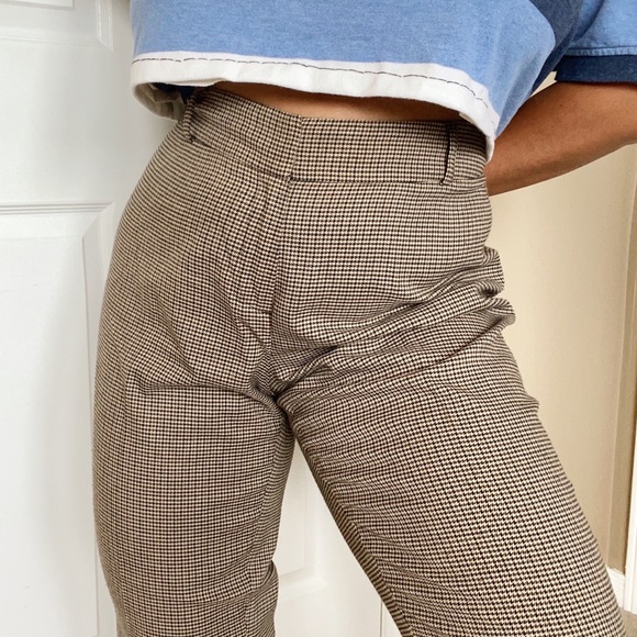 Vintage Pants - ☀️2/35 Vintage High Waisted Tweed Trousers